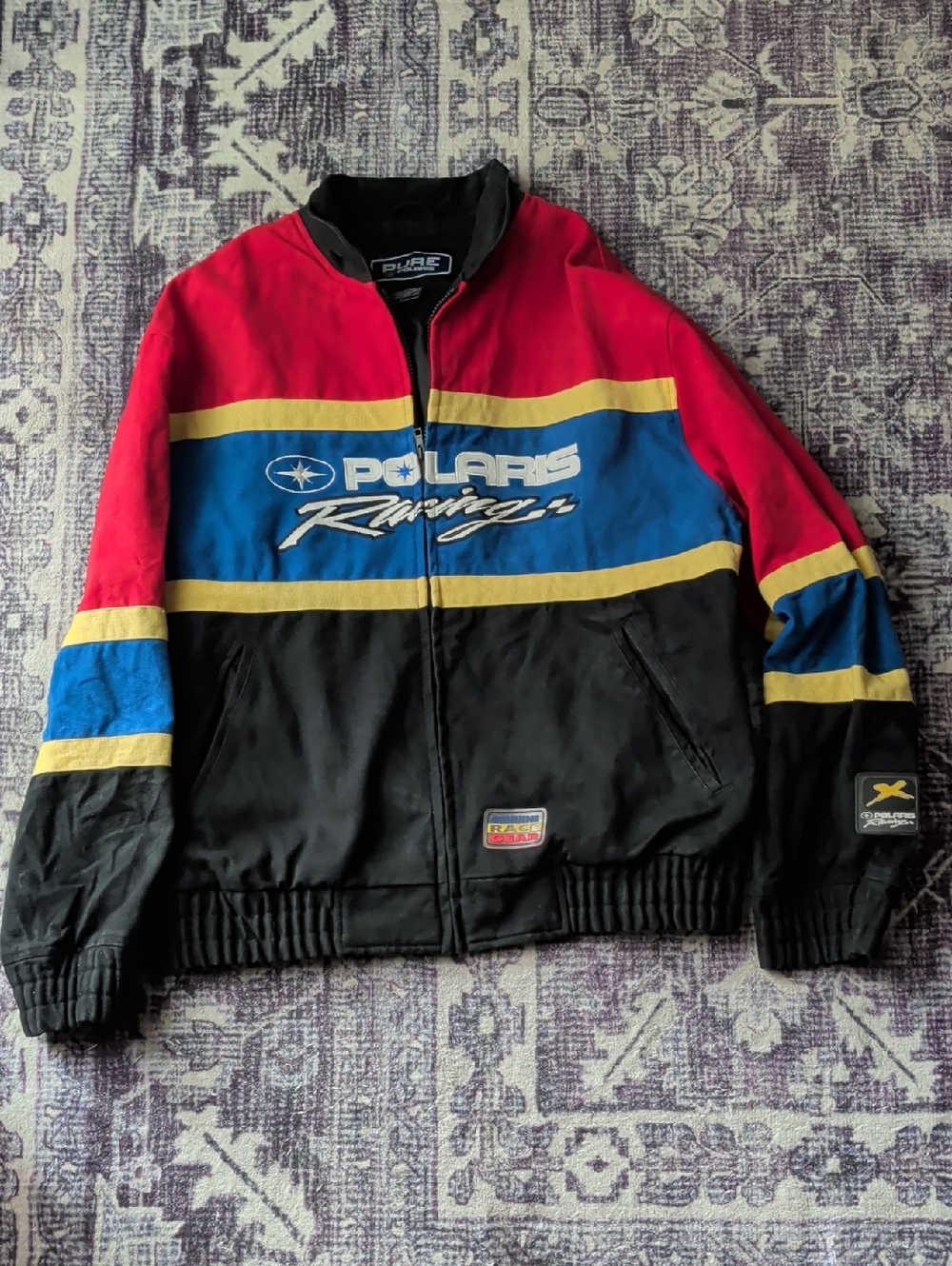 1990's Polaris Racing Pure Polaris Genuine Race Gear Jacket